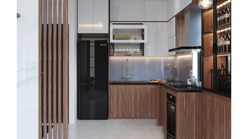 Thiết kế nội thất nhà phố 30m2