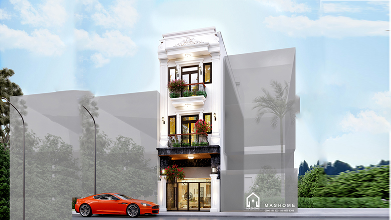Thiết kế nhà phố Anh Trọng - Đông Anh - Hà Nội
