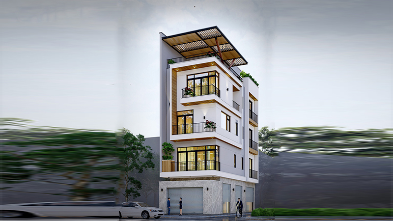 Thiết kế nhà phố Thế Anh - Hà Nội