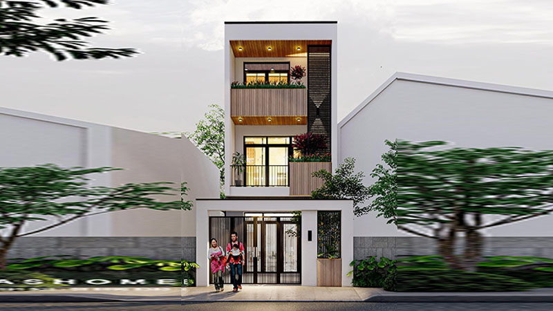 Thiết kế nhà phố Anh Hải - Nam Định