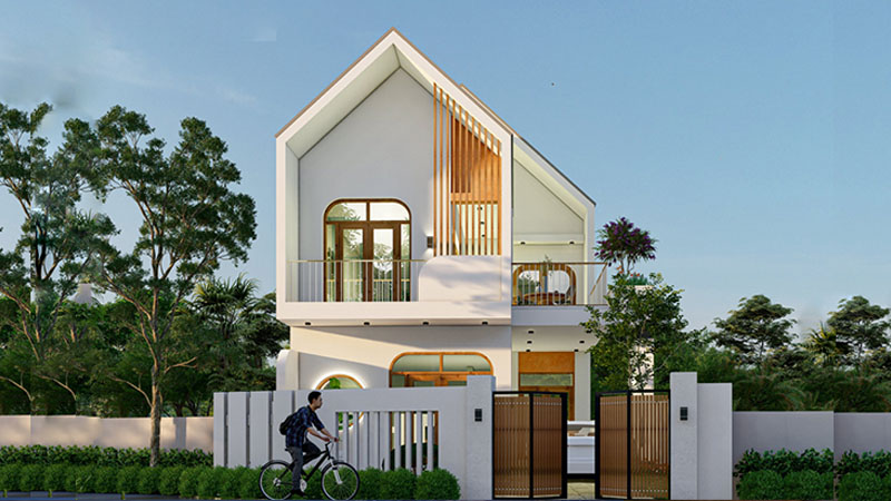 Thiết kế nhà phố anh Sinh - Bắc Giang