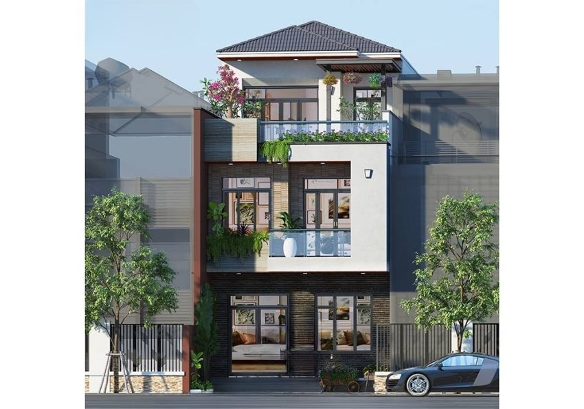 thiet ke nha pho hien dai 4