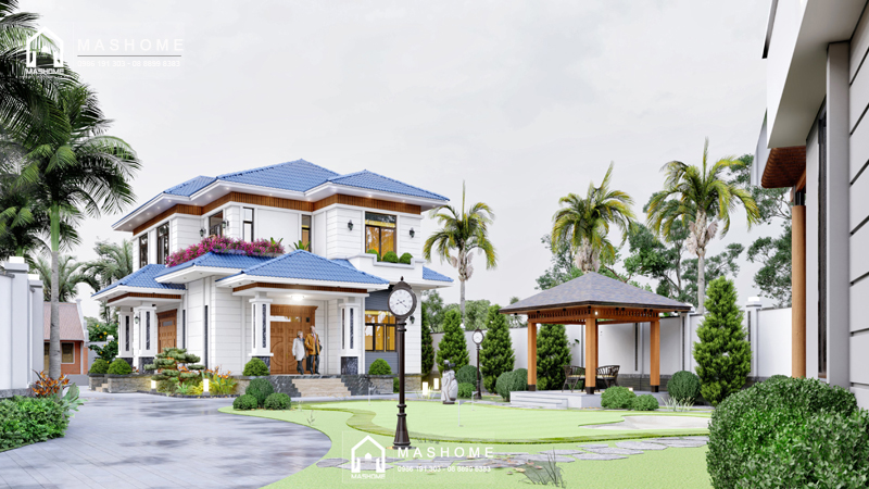 thiết kế nhà vườn đẹp