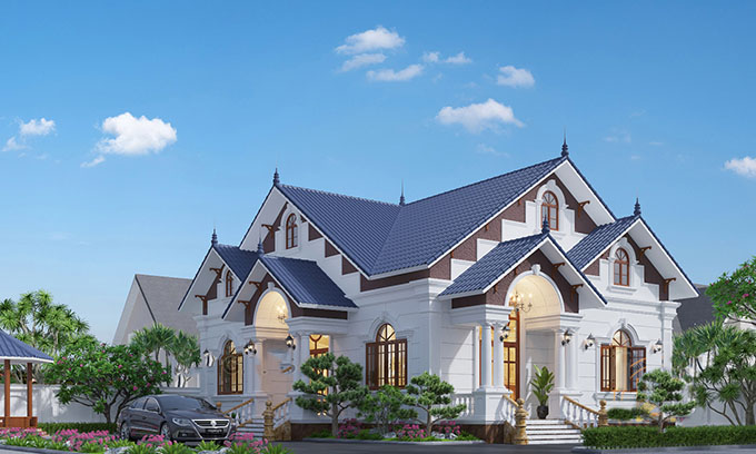 thiết kế nhà vườn đẹp 