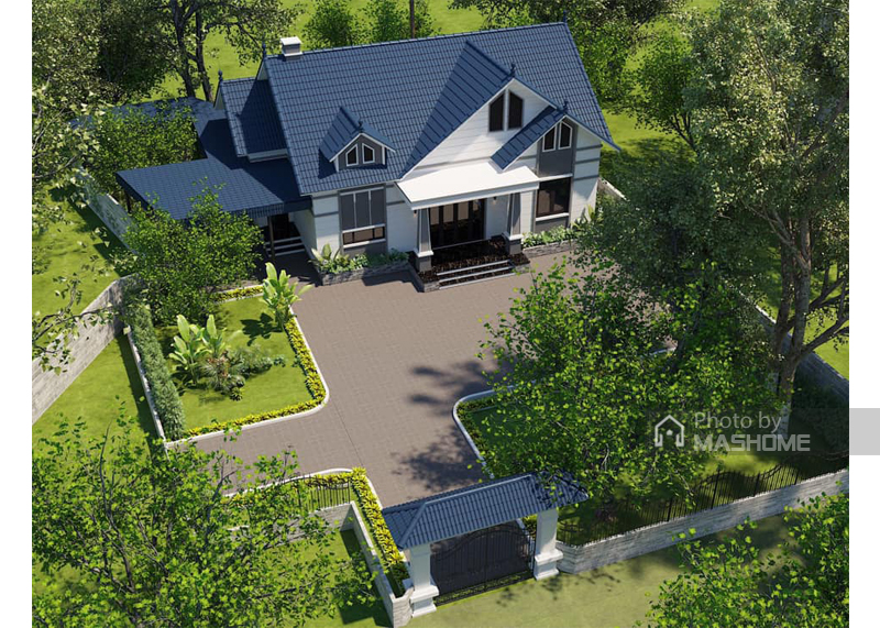 thiết kế nhà vườn đẹp