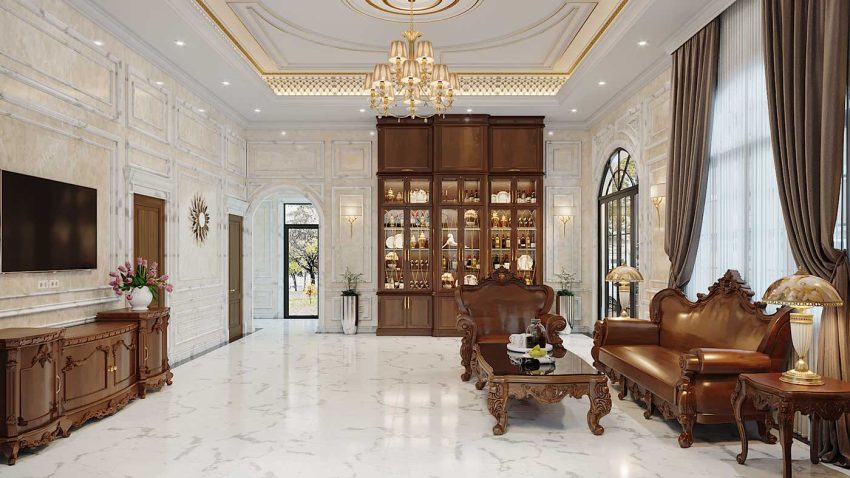 Thiết kế nội thất tân cổ điển