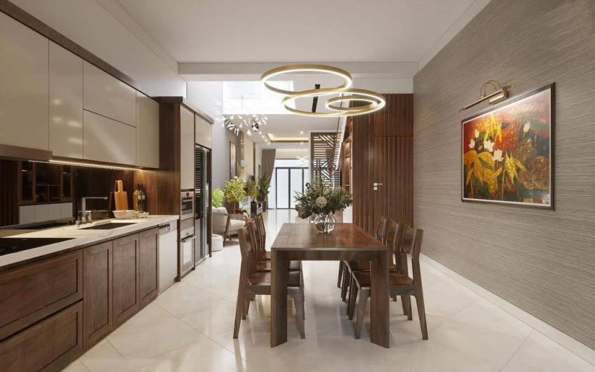 thiết kế nội thất nhà ống