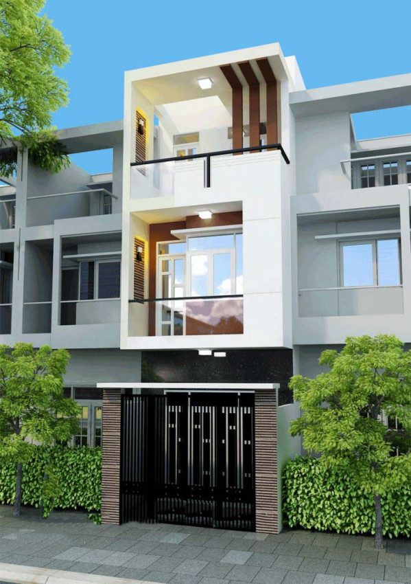 thiet ke nha pho 35m2 don gian