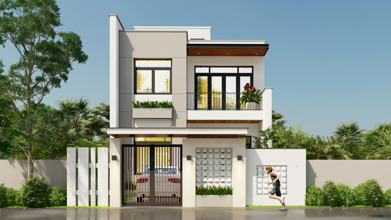 Nhà phố 2,5 tầng - Chị Chuyên - Đông Dư