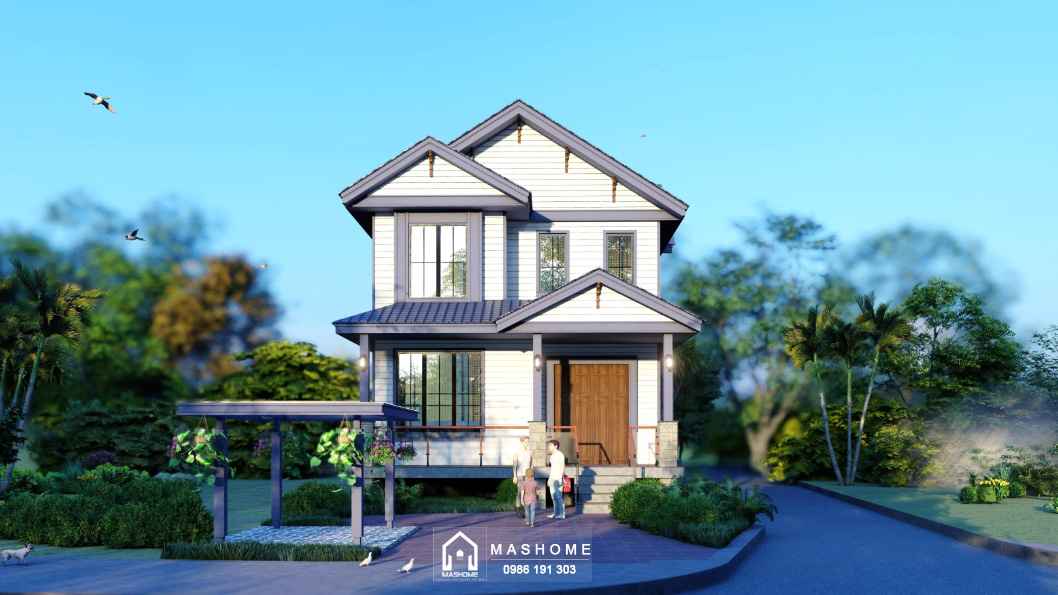 Biệt thự 2 tầng - Chị Phương - Phú Thọ