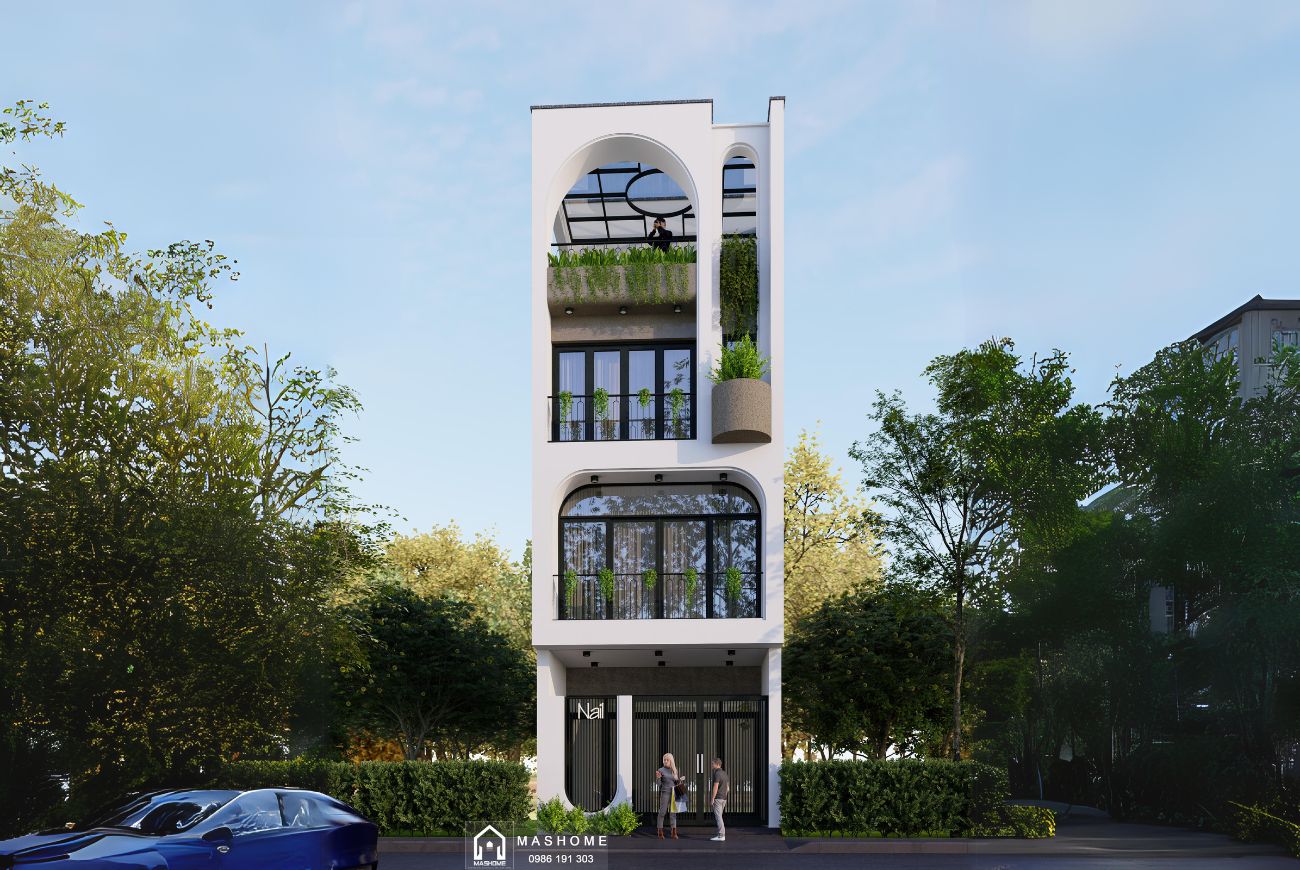 Nhà phố 3,5 tầng - Anh Hùng - Hà Nội