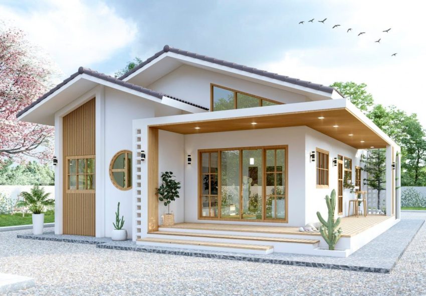 thiet ke nha cap 4 10x15m tai Thai Nguyen 1152x800 1