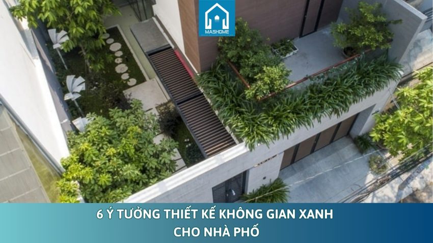 không gian xanh cho nhà phố