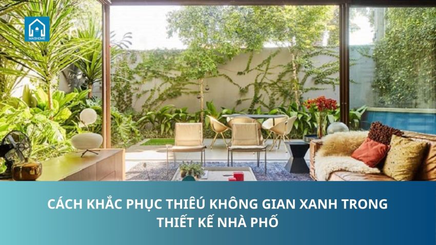 thiếu không gian xanh