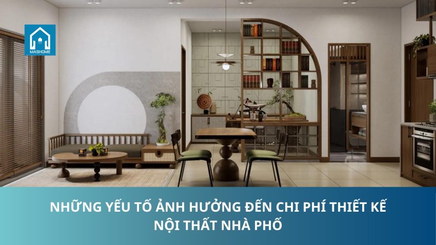 chi phí thiết kế nội thất