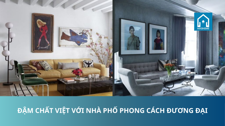 nhà phố phong cách đương đại