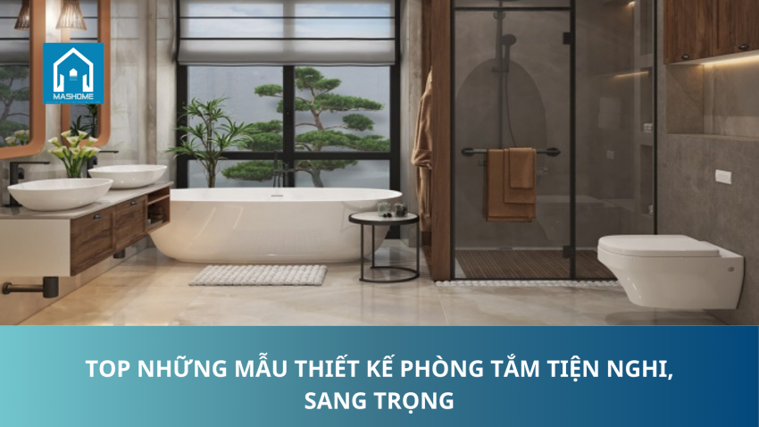 thiết kế phòng tắm