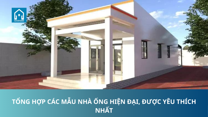 nhà ống hiện đại