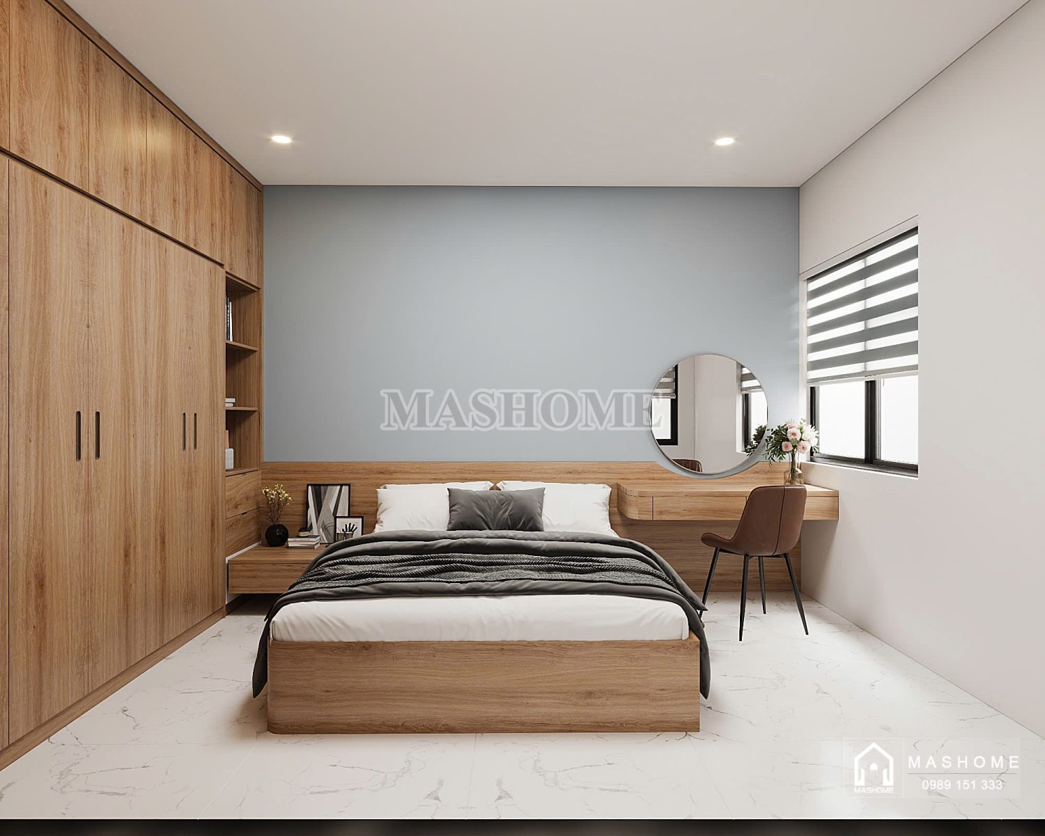 Thiết kế nội thất chị Ngọc - Thái Bình (MasHome)