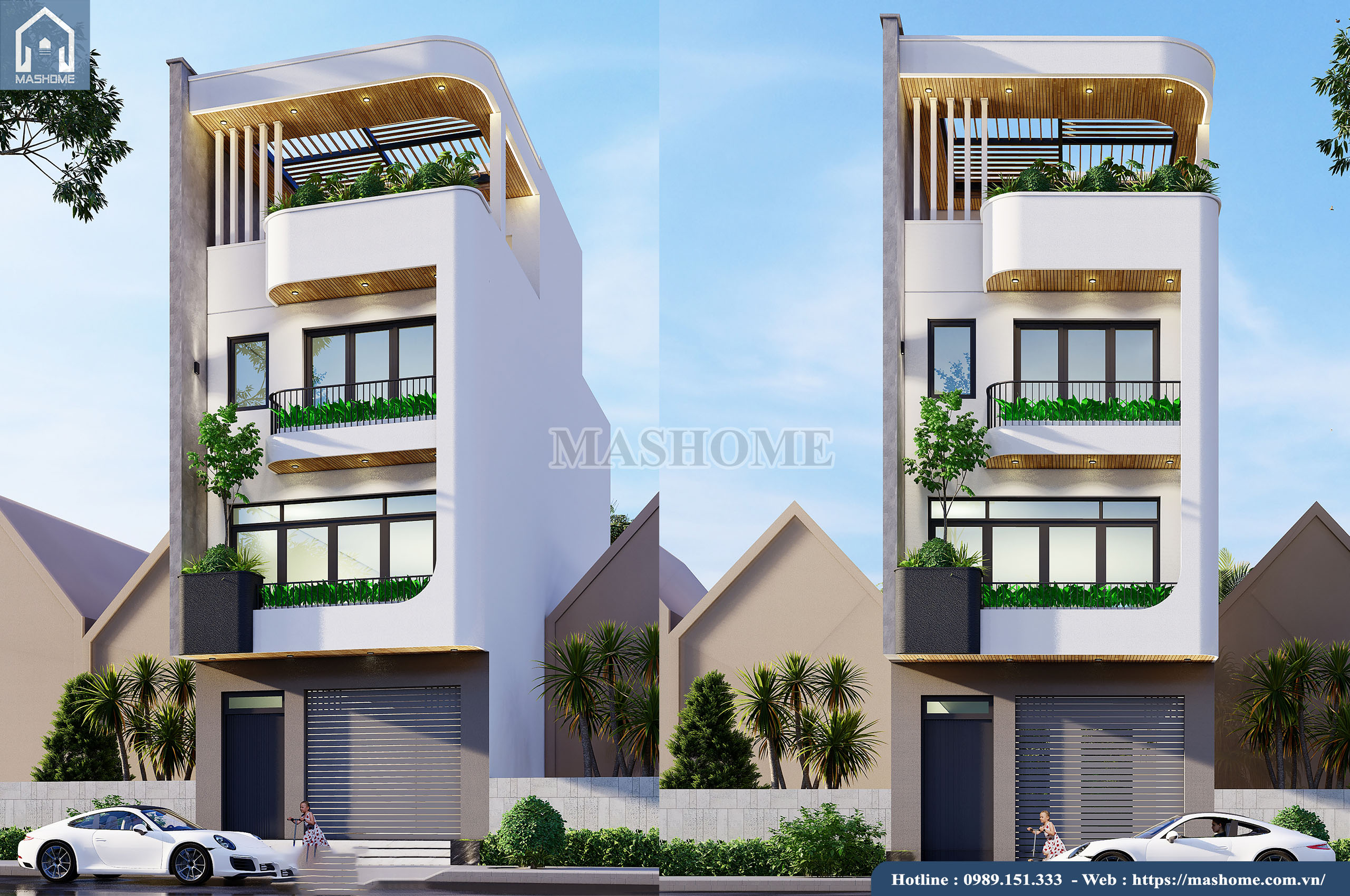 Thiết kế nhà phố anh Hải - Tuyên Quang | MasHome