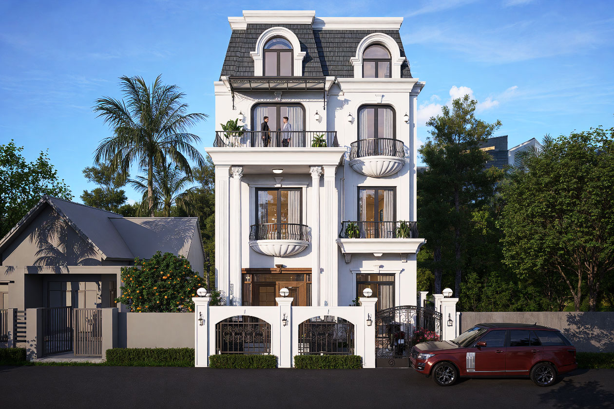 Nhà phố 3,5 tầng - Anh Bắc - Đan Phượng