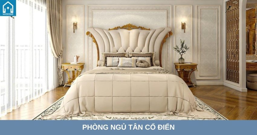 phòng ngủ tân cổ điển