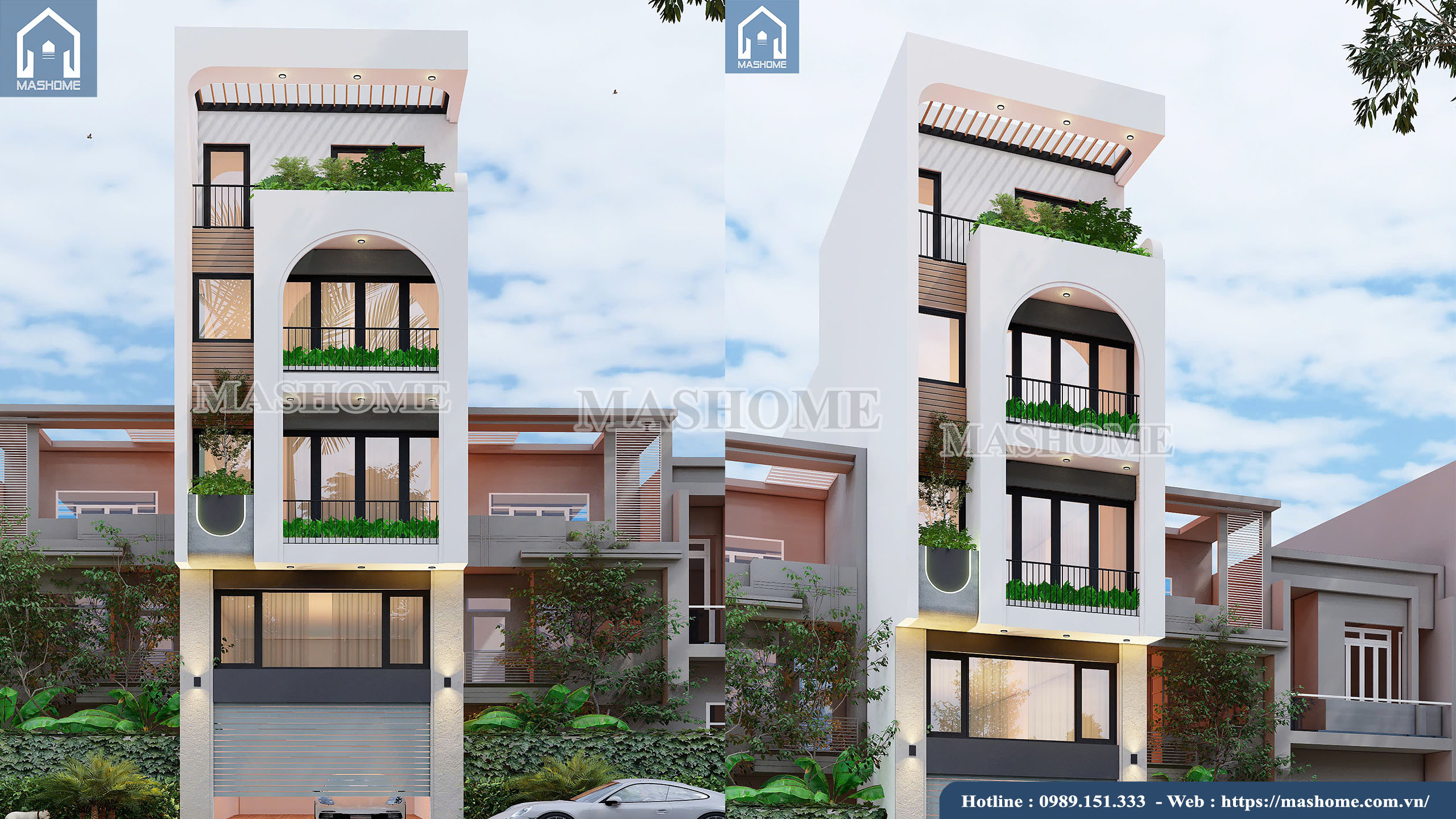 Thiết kế nhà phố anh Minh - Thường Tín | MasHome