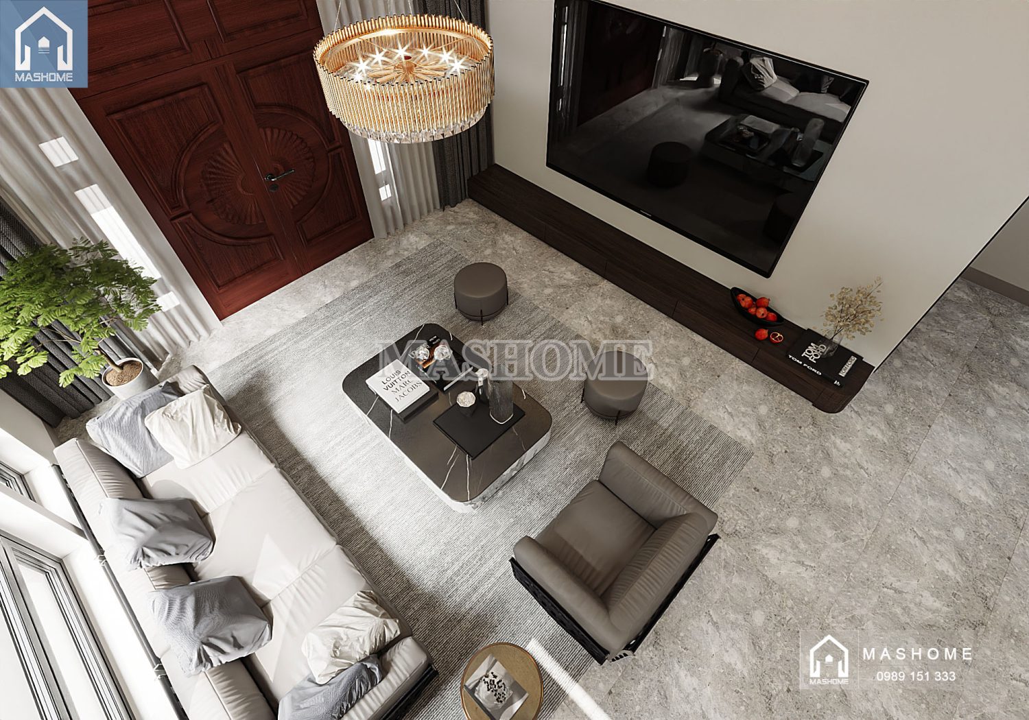 Thiết kế nội thất chị Lý - Hưng Yên | MasHome