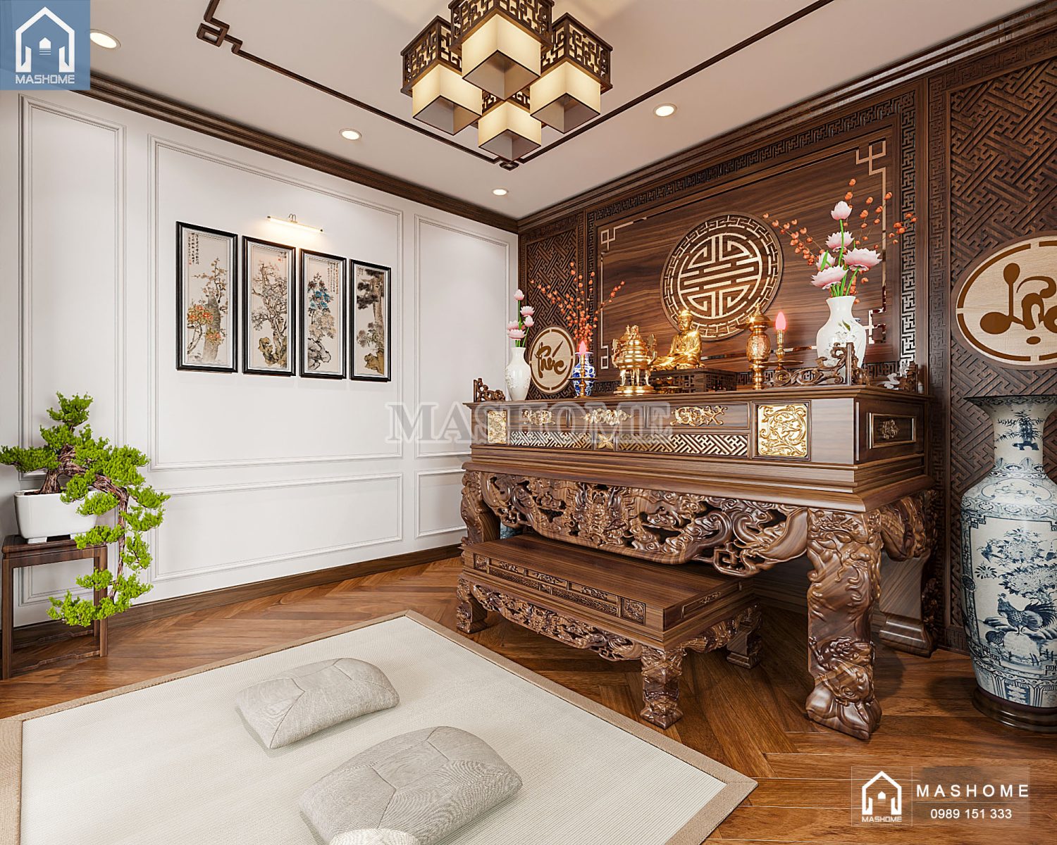 Thiết kế nội thất chú Hùng - Hải Dương | MasHome