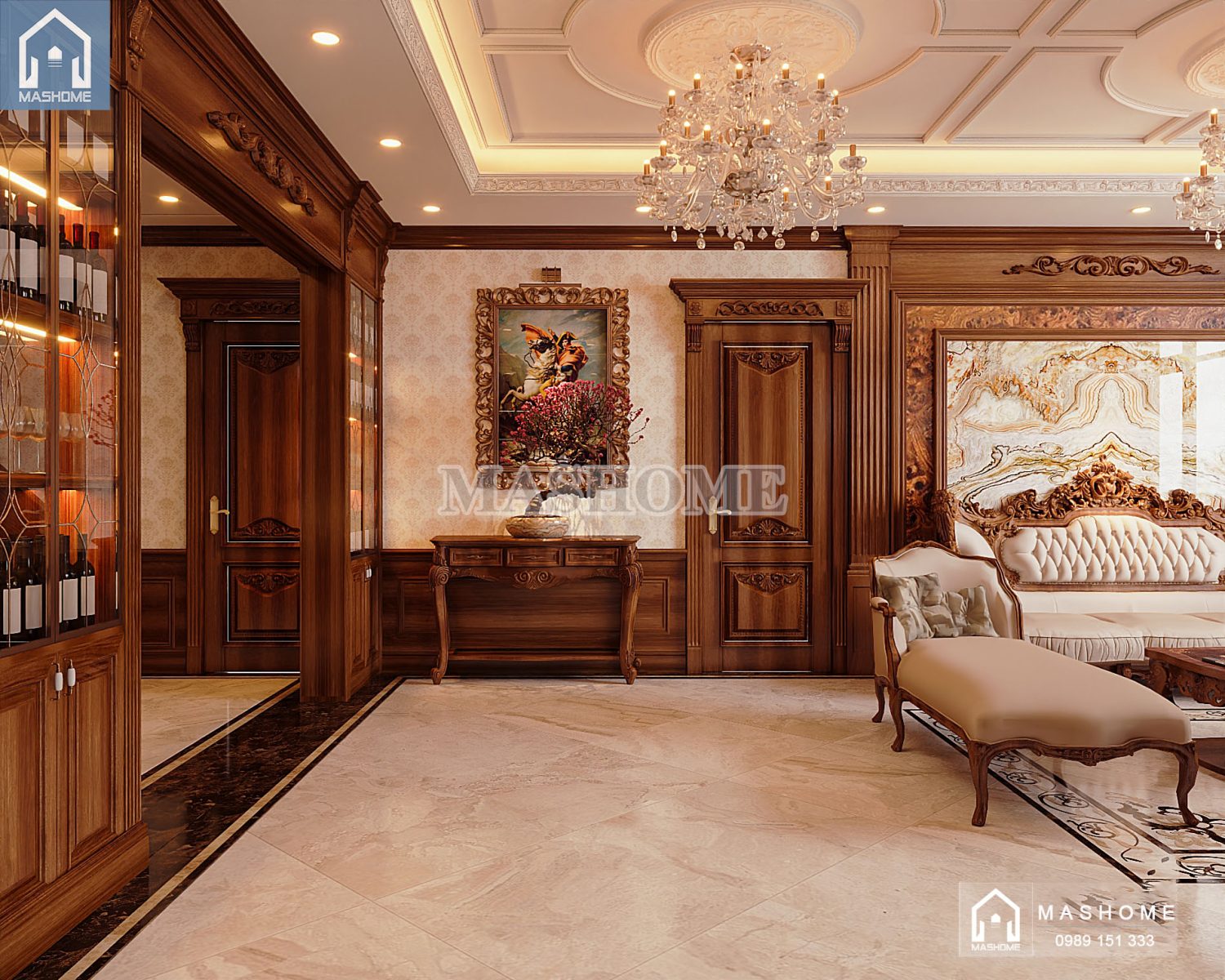 Thiết kế nội thất chú Hùng - Hải Dương | MasHome