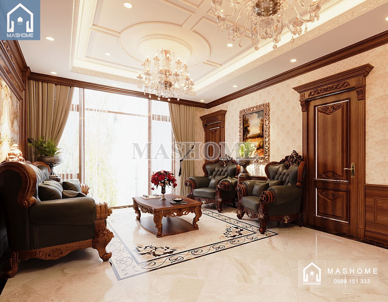 Thiết kế nội thất chú Hùng - Hải Dương | MasHome