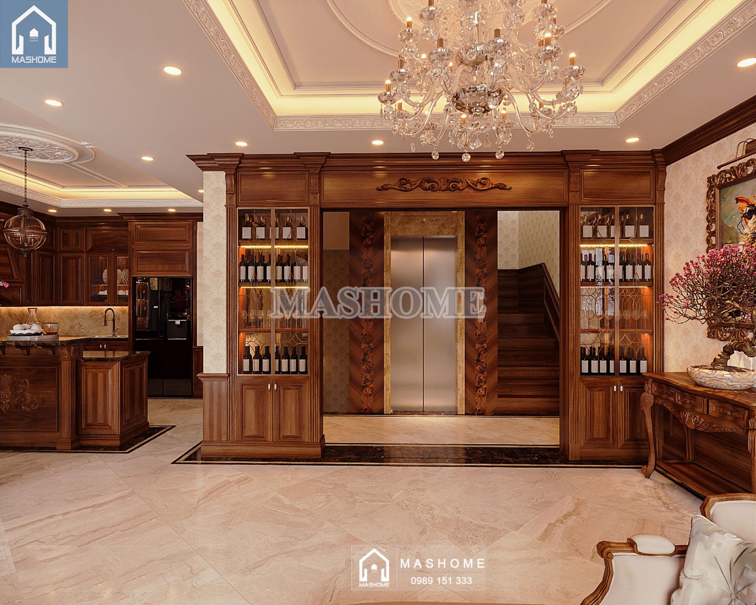 Thiết kế nội thất chú Hùng - Hải Dương | MasHome