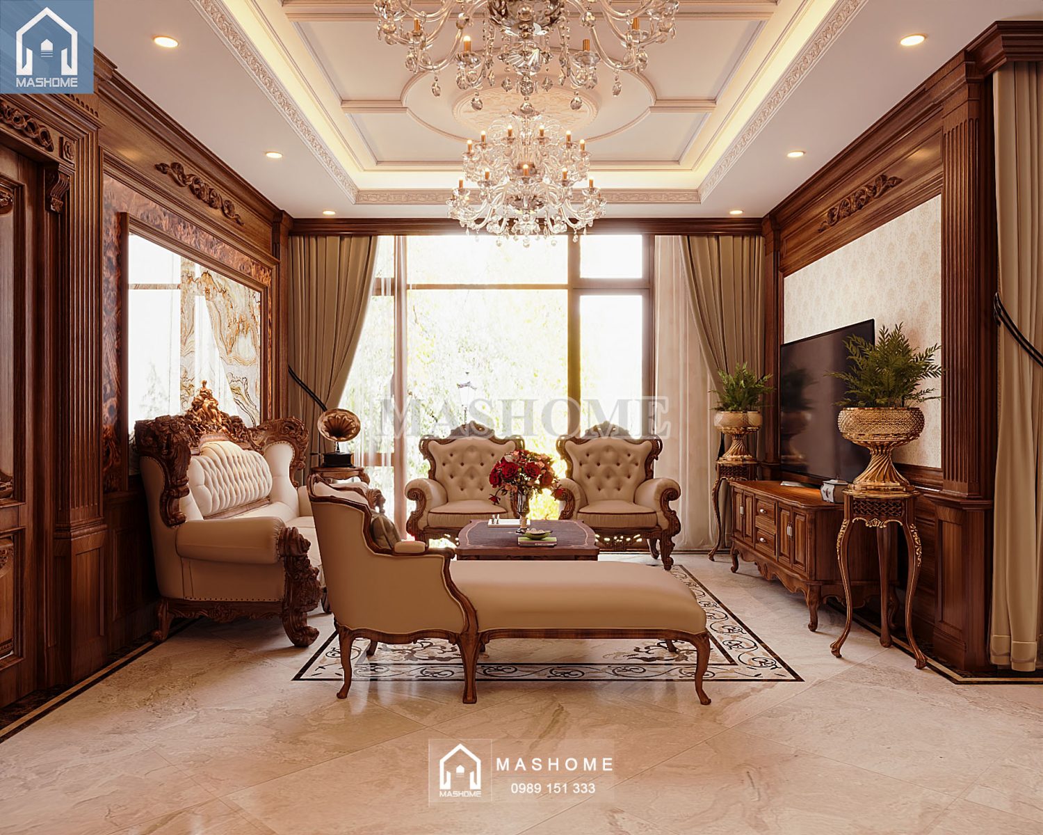 Thiết kế nội thất chú Hùng - Hải Dương | MasHome