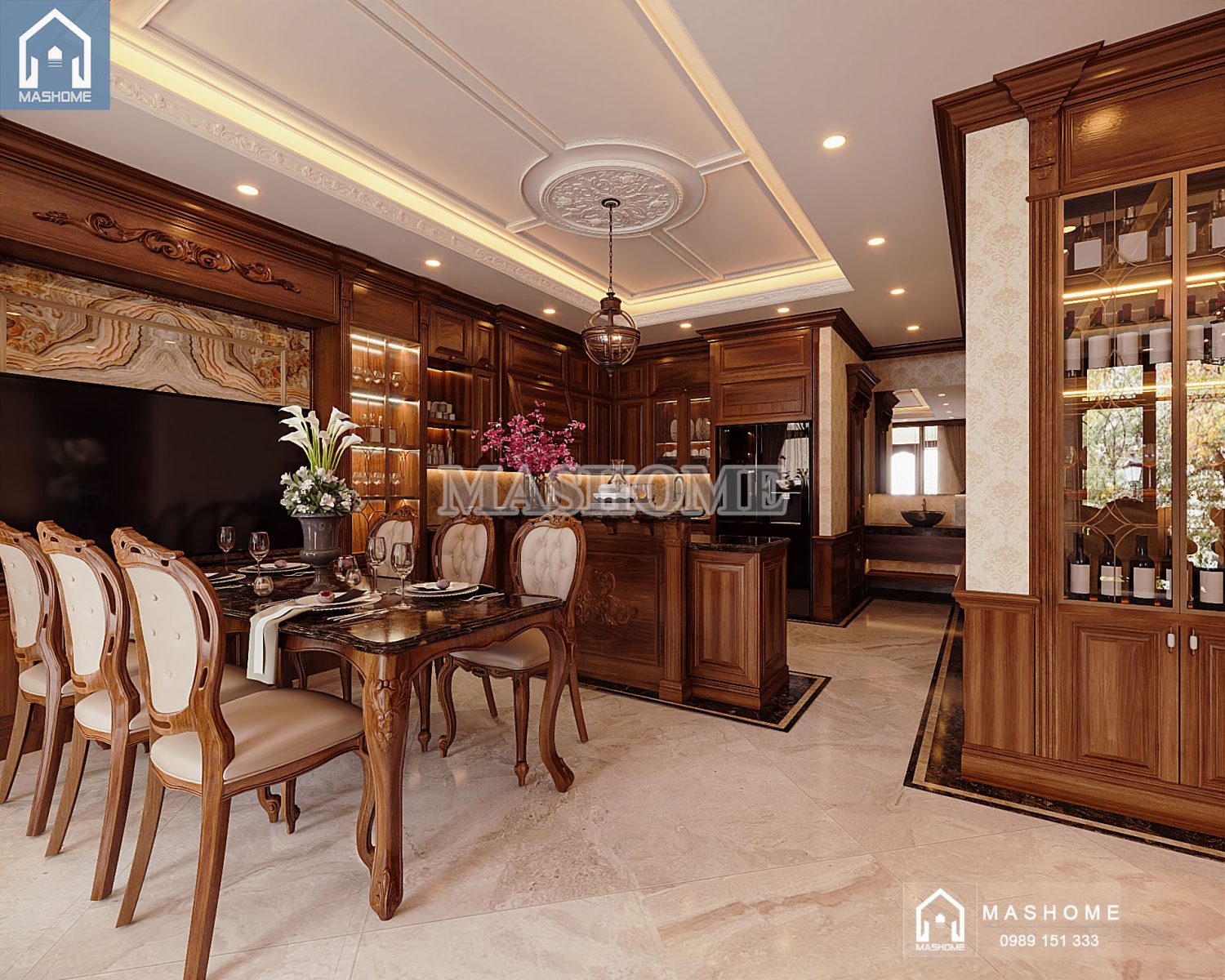 Thiết kế nội thất chú Hùng - Hải Dương | MasHome