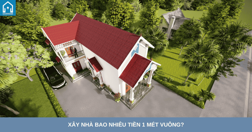 xây nhà bao nhiêu tiền 1m2