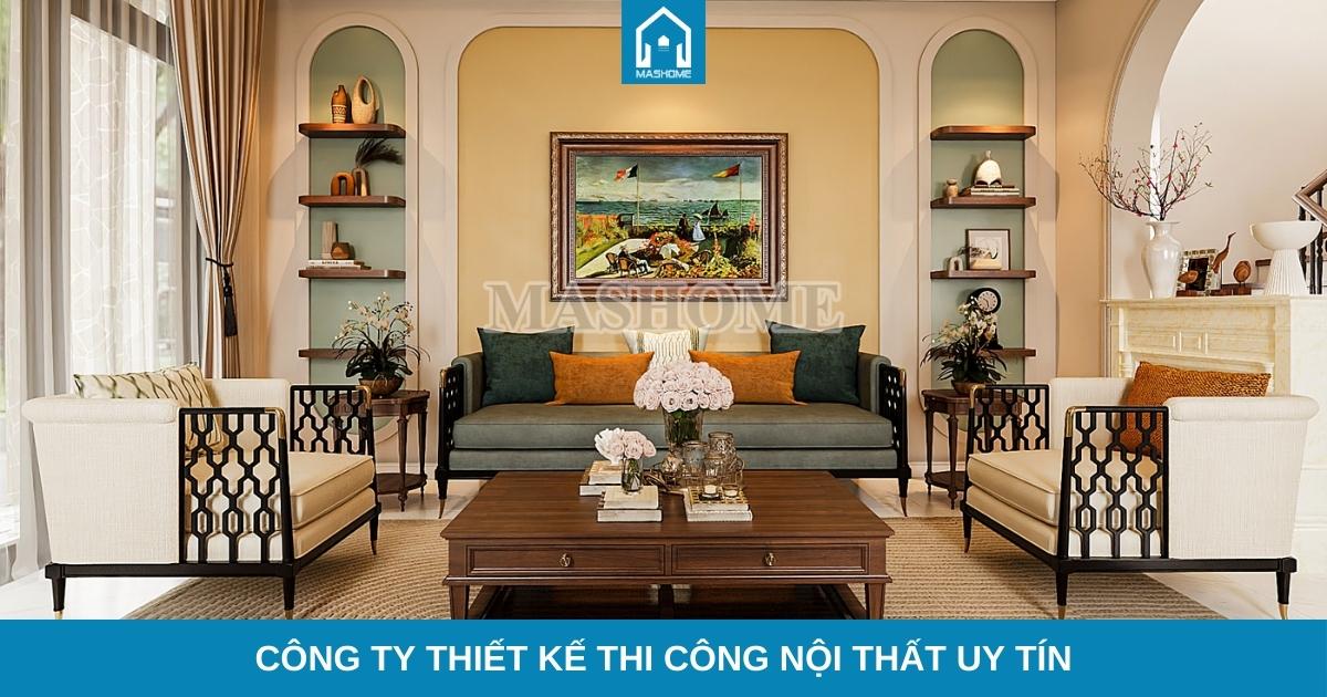 công ty thiết kế thi công nội thất uy tín