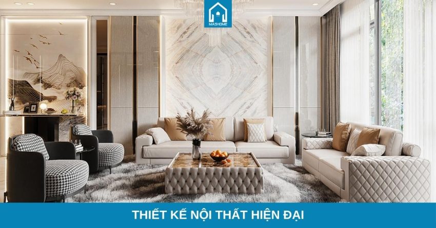 thiết kế nội thất hiện đại