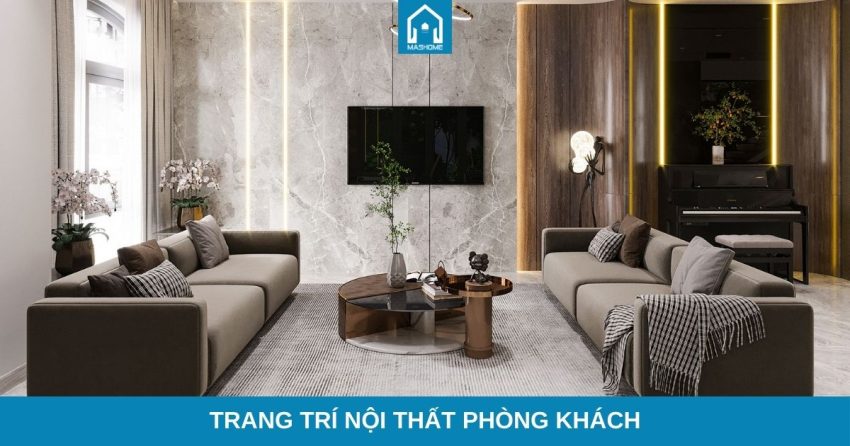 trang trí nội thất phòng khách