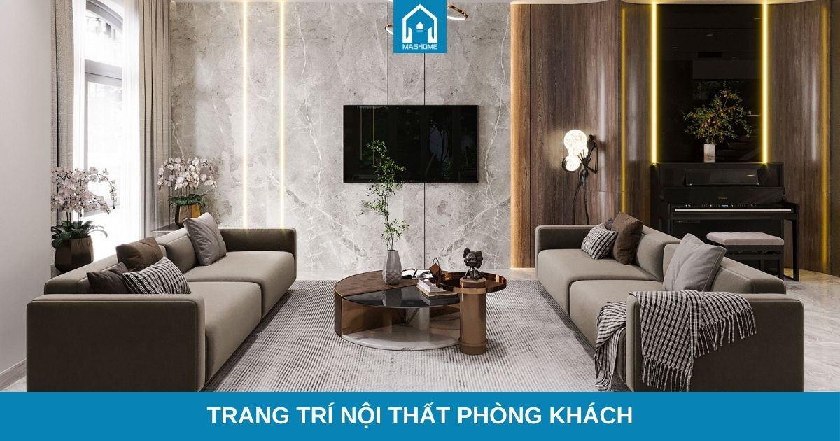 trang trí nội thất phòng khách