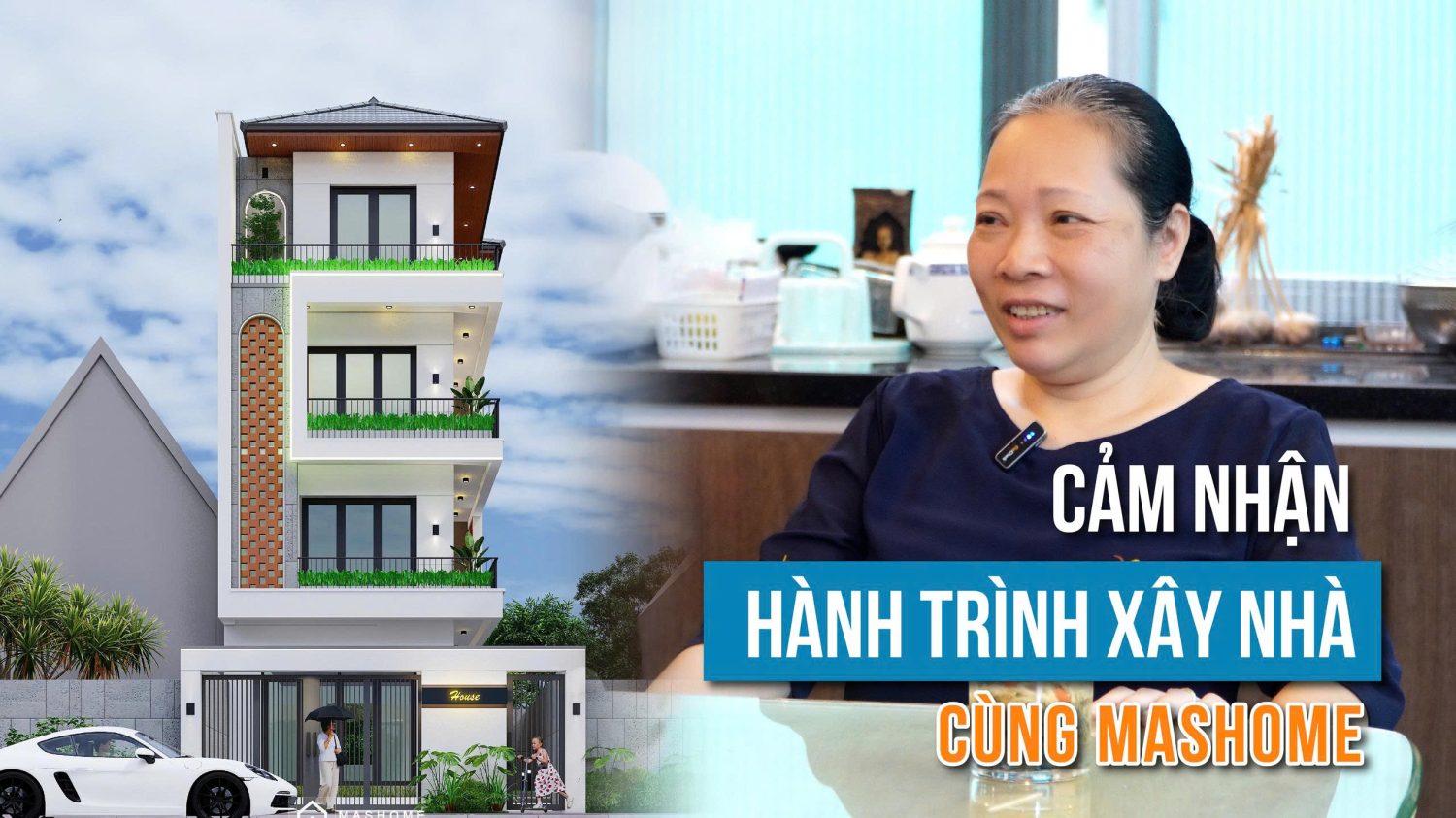 Thiết Kế Nhà Đẹp 12 Chia sẻ khách hàng xây nhà trọn gói tại Mashome