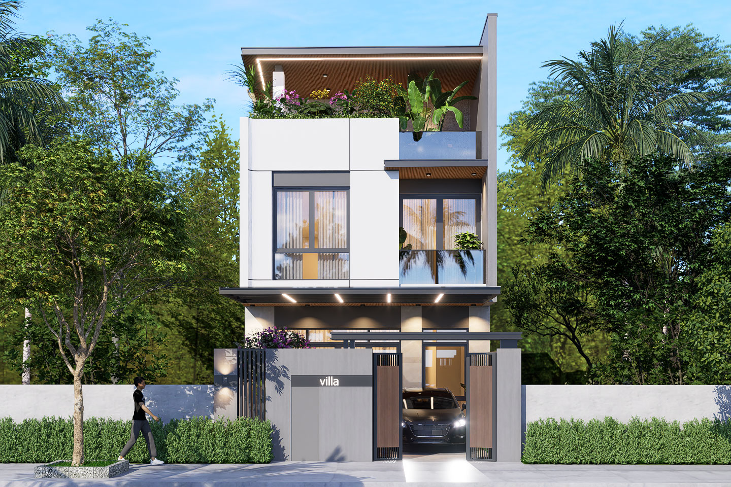 Nhà phố 2,5 tầng - Anh Hoạch - Sóc Sơn