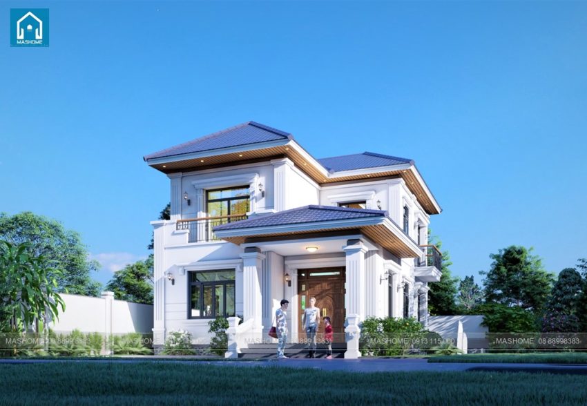 Thiet ke biet thu tai thanh oai ha noi