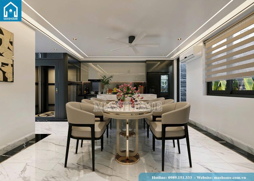 thiết kế nội thất phòng bếp 2