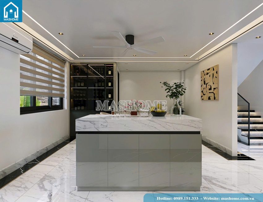 thiết kế nội thất phòng bếp 4