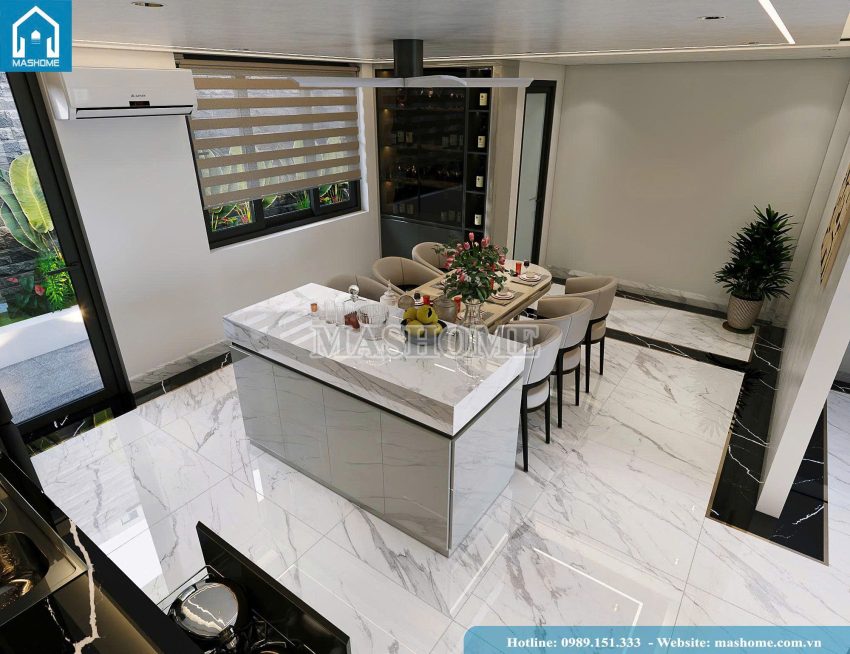 thiết kế nội thất phòng bếp 5