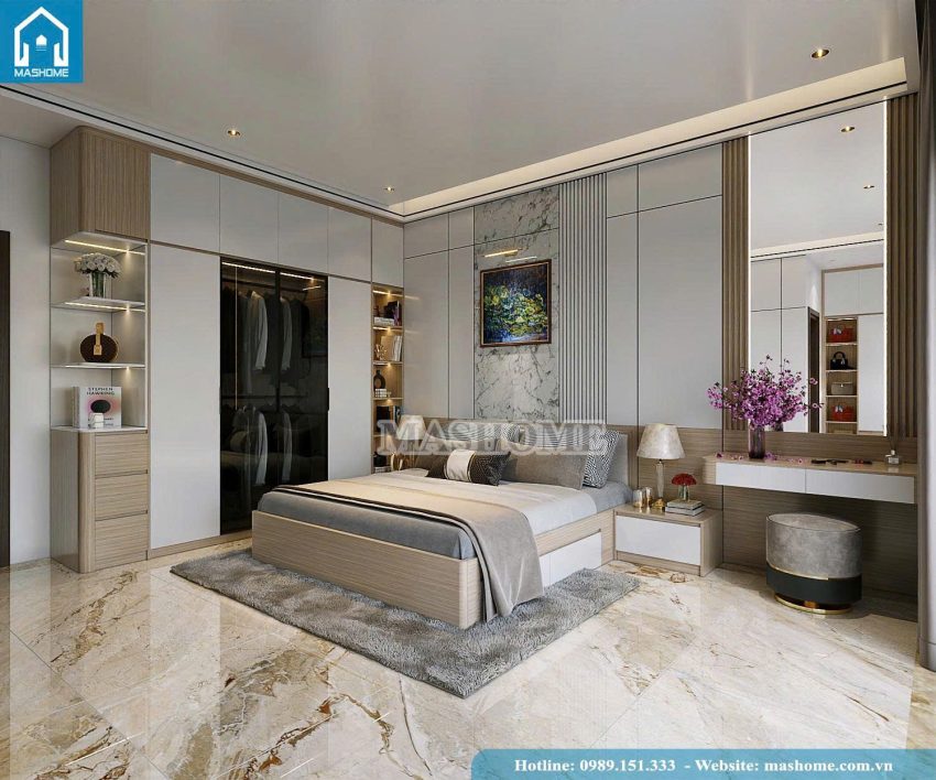 thiết kế nội thất phòng ngủ nhỏ