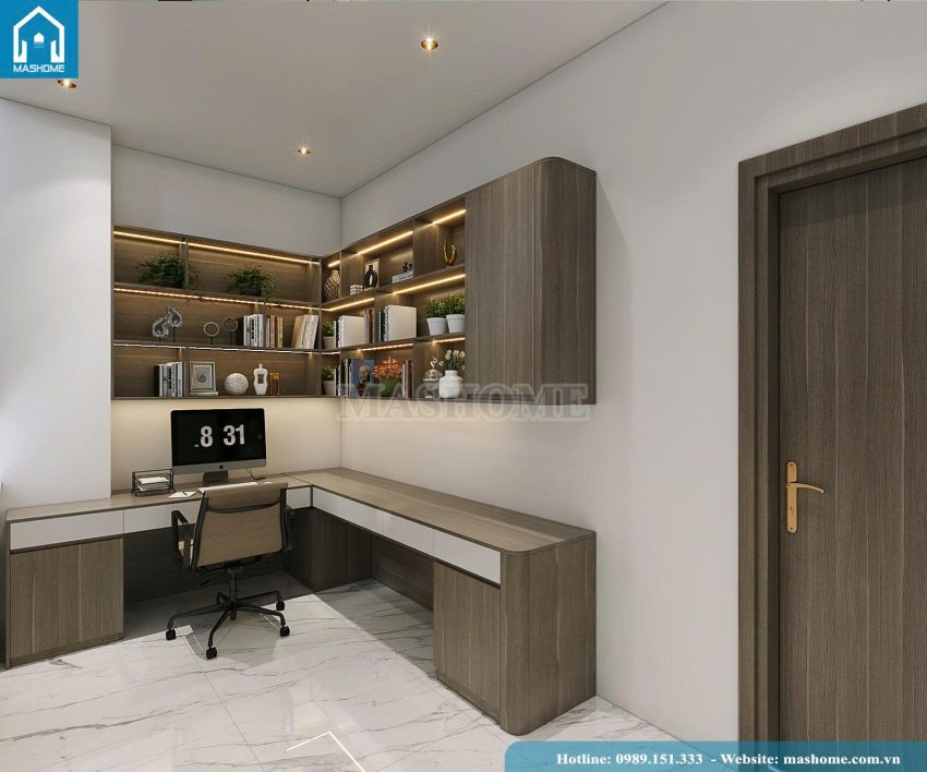 thiết kế khu vực làm việc