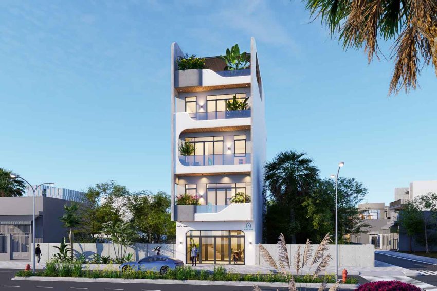 Nhà phố 4,5 tầng - Anh Hải - Bắc Giang 56 Nhà phố 4,5 tầng anh Hải Bắc Giang