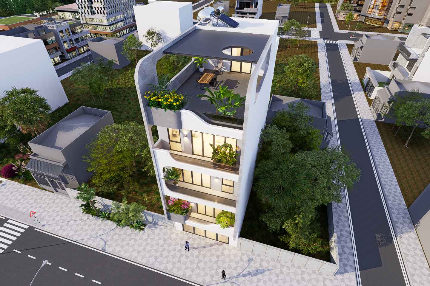Nhà phố 4,5 tầng - Anh Hải - Bắc Giang 24 Nhà phố 4,5 tầng anh Hải Bắc Giang