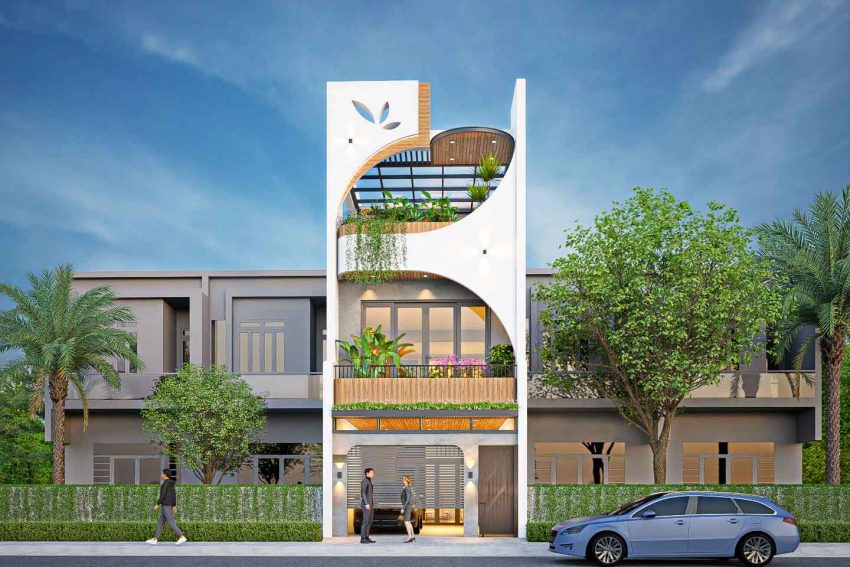 Nhà phố 3 tầng